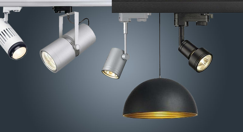 LED 3-Phasen Strahler und Leuchten