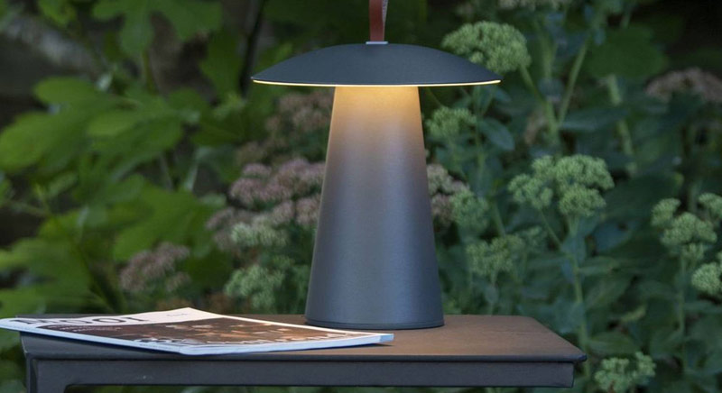 Akkulampen für stimmungsvolles Licht im Außenbereich