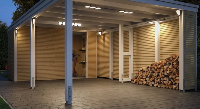 Garagenbeleuchtung & Carportbeleuchtung