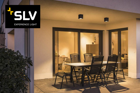 SLV Deckenleuchten Außen