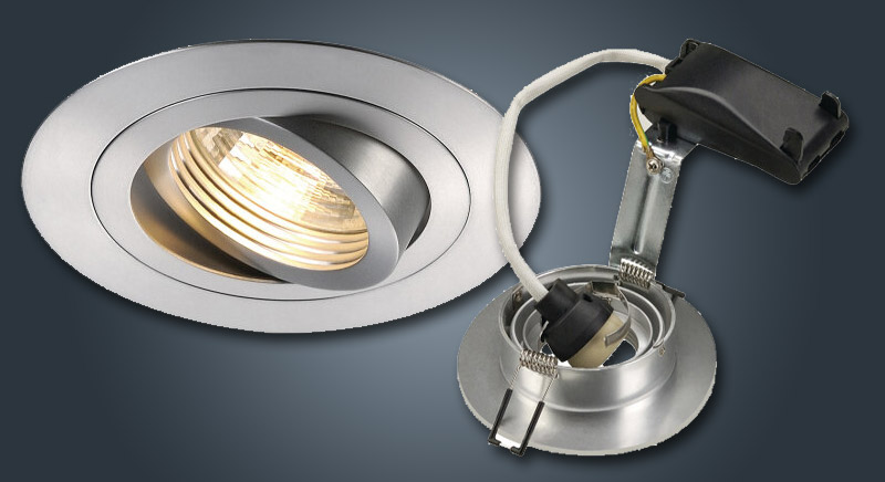 230V LED-Einbaustrahler ohne Trafo direkt an das Stromnetz anschließen