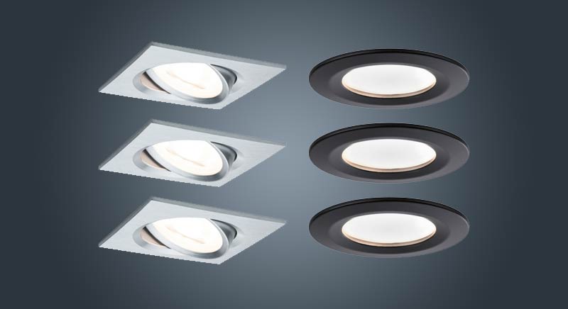 LED Einbaustrahler Sets