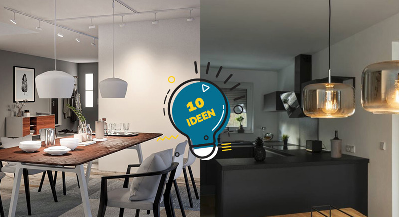 Esstischbeleuchtung: 10 moderne Ideen