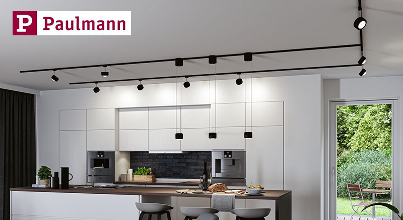 URail Schwarz matt Lampen Schienensystem online kaufen Paulmann URail Schwarz matt Lampen Schienensystem online kaufen