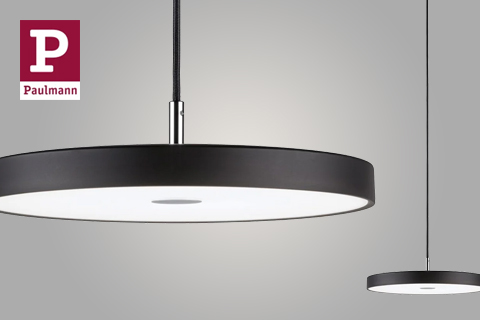Pendelleuchten Schwarz matt für Paulmann URail Schienensystem