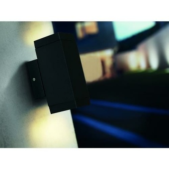 Nordlux Doppel Wand Qubo Schwarz