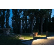 Outdoor LED Standleuchte LOGS 70 anthrazit IP65 9.5W 3000K 570lm IK04 230V