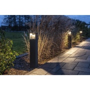 Outdoor LED Standleuchte LOGS 70 anthrazit IP65 9.5W 3000K 570lm IK04 230V