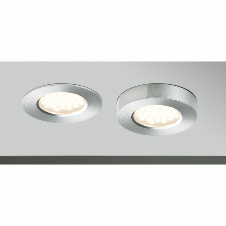 Möbel Aufbauleuchte LED Platy Alu P93547 Paulmann