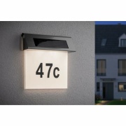Outdoor Solar LED Hausnummernleuchte Special Line IP44 inkl. Zahlen & Buchstaben