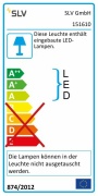 LED SAIL 2 Wandleuchte, halbrund, schwarz, 2x3W LED, 3000K