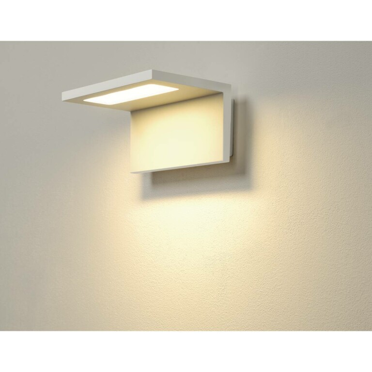 SLV ANGOLUX WALL Wandleuchte, weiss, 36 SMD LED, 3000K IP44