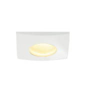OUT 65 LED DL SQUARE Set Downlight, weiss, 9W, 38°, 3000K, inkl. Treiber