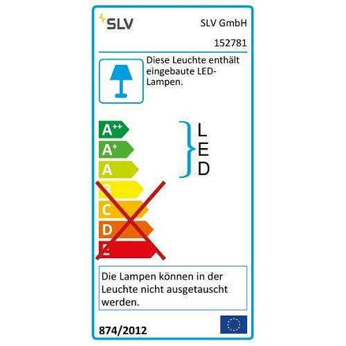 SLV EURO CUBE  Spot, weiss, 60°, 4000K, CRI90, inkl. 3P.-Adapter