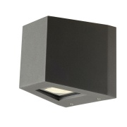 OUT-BEAM Outdoor LED-Wandleuchte anthrazit IP44 3000K Beam up/Flood down
