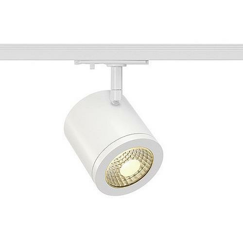 SLV ENOLA_C Spot, rund, weiss, 9W LED, 3000K, inkl. 1P.-Adapter, unterschiedliche Abstrahlwinkel