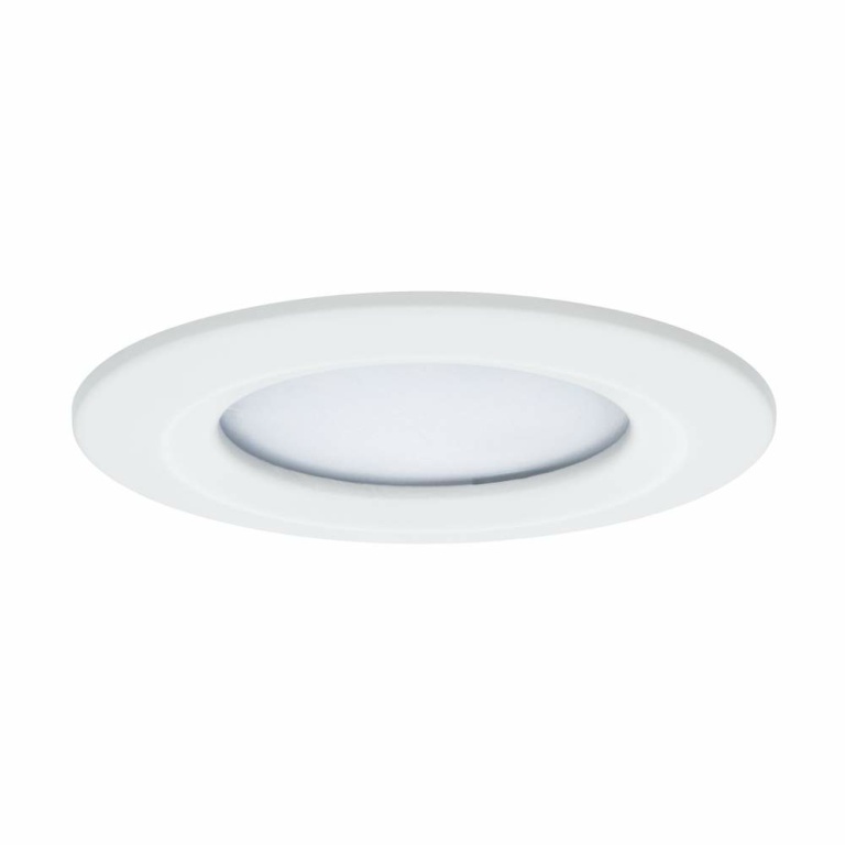 Paulmann LED Einbauleuchte Nova Plus Coin Einzelleuchte IP44 dimmbar Weiß matt 230V