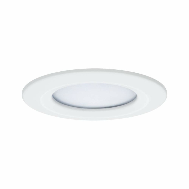 Paulmann LED Einbauleuchte Nova Coin Basisset 3er Set rund 6W IP44 Weiß matt dimmbar 2700K 230V