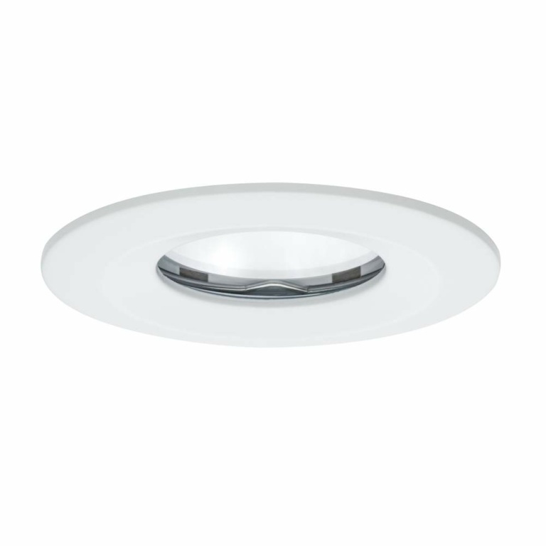 Paulmann LED Einbauleuchte Nova Plus Coin starr IP65 rund 78mm Coin 6W 470lm 230V dimmbar 2700K Weiß matt