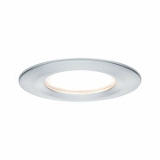 LED Einbauleuchte Nova Plus Coin Basisset 3er Set Alu gedreht rund IP44 dimmbar 230V