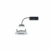 LED Einbauleuchte Nova Plus Coin Einzelleuchte schwenkbar dimmbar rund 6W IP44 Alu gedreht 2700K 230V