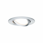 LED Einbauleuchte Nova Coin Basisset 3er Set rund 6W IP23 Alu gedreht dimmbar schwenkbar 2700K 230V