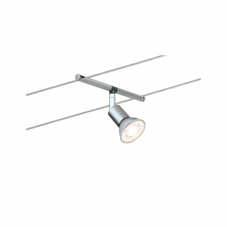 Paulmann LED Seilsystem Spice SaltLED Basisset GU5,3 max. 5x10W 230/12V Chrom matt