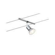 LED Seilsystem Spice SaltLED Basisset GU5,3 max. 5x10W 230/12V Chrom matt