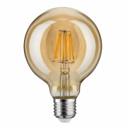 LED Vintage-Globe 95 6W E27 Gold Goldlicht