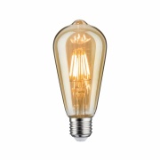 LED Vintage-Kolben ST64 6W E27 Gold Goldlicht