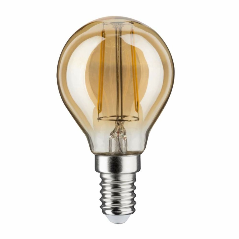 Paulmann LED Vintage-Tropfen 2W E14 Gold Goldlicht