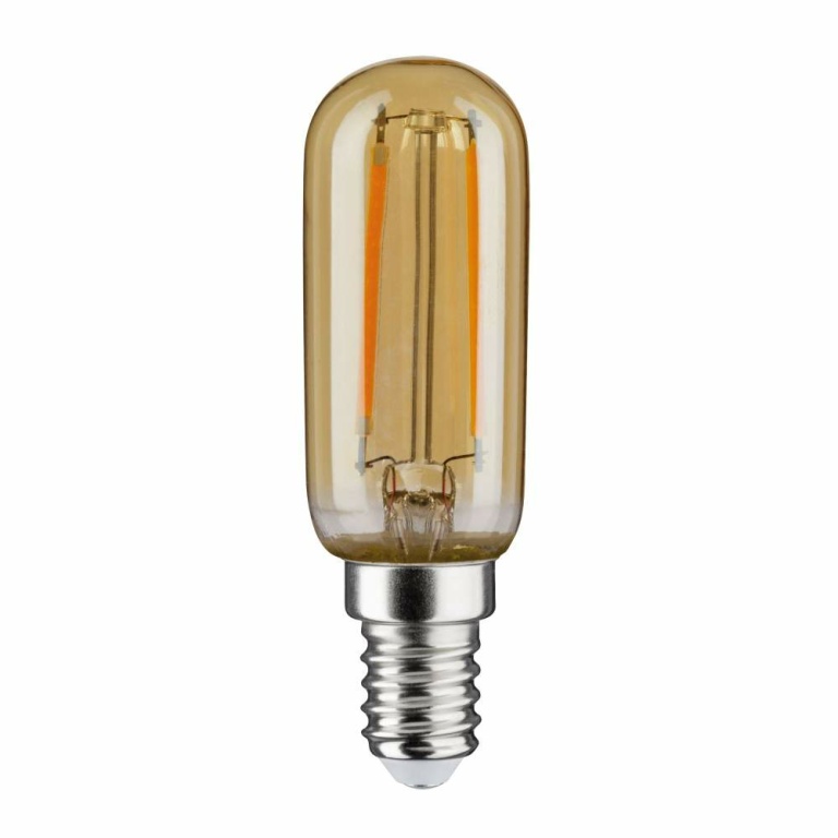 Paulmann LED Vintage-Röhre 2W E14 Gold Goldlicht