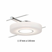 LED Seilsystem Smart Home Bluetooth DiscLED I Einzelspot 200lm 4,4W Tunable White 12V Satin