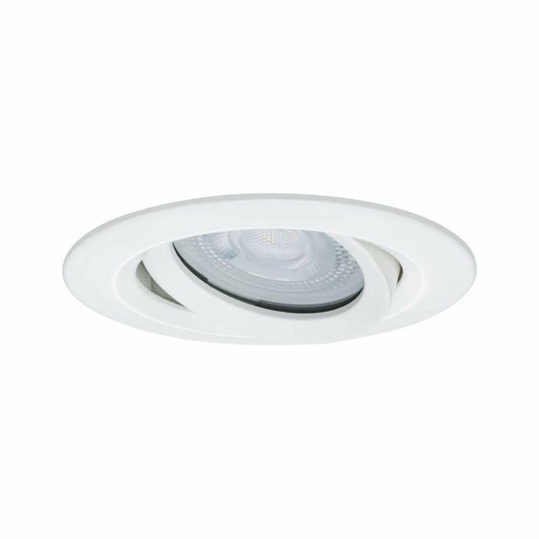 Paulmann LED Einbauleuchte Nova Plus Basisset schwenkbar IP65 rund 93mm GU10 3x7W 460lm 230V dimmbar 2700K Weiß matt