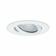 LED Einbauleuchte Nova Plus Basisset schwenkbar IP65 rund 93mm GU10 3x7W 460lm 230V dimmbar 2700K Weiß matt