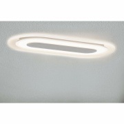Einbauleuchte LED Whirl oval 8W Alu Satin