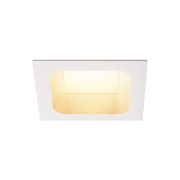 VERLUX, Einbauleuchte, LED, 3000K, mattweiß, L/B/T 13,5/13,5/7,5 cm, 20W