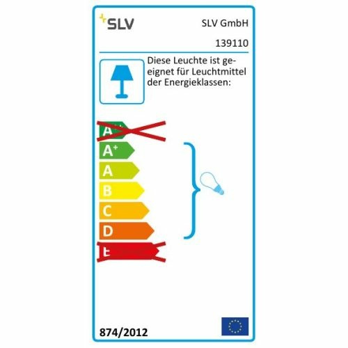 SLV QRB ORBIT Seilleuchte schwarz schwenkbar für TENSEO Niedervolt-Seilsystem QR111