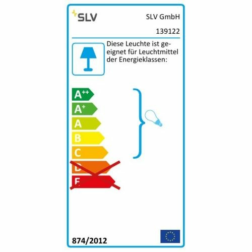 SLV COMET Seilleuchte chrom teilsaniertes Glas für TENSEO Niedervolt-Seilsystem QR-C51