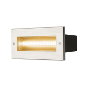 BRICK, Outdoor Wandeinbauleuchte, LED, 3000K, edelstahl, IP67, 230V, 950lm 10W