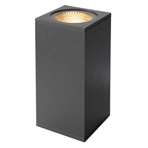 SLV BIG THEO WALL, Outdoor Wandleuchte, zweiflammig, LED, 3000K, Flood up/down, anthrazit, B/H/T 13/27,5/13,5 cm