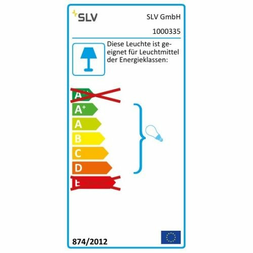 SLV SQUARE TURN, QT14, Outdoor Wandleuchte, silbergrau, max. 42W, IP44