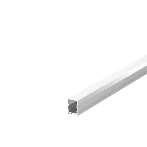 SLV GRAZIA 20 LED Aufbauprofil, standard, gerillt, 2m, alu