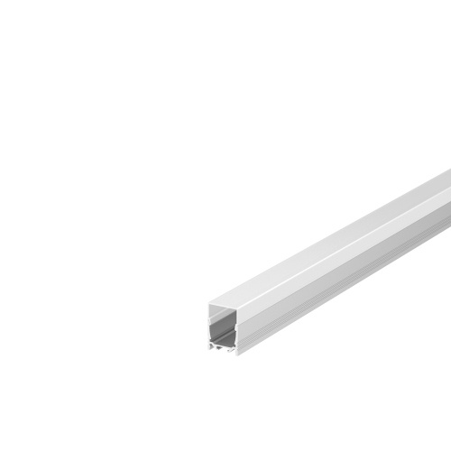 SLV GRAZIA 20 LED Aufbauprofil, standard, gerillt, 2m, alu