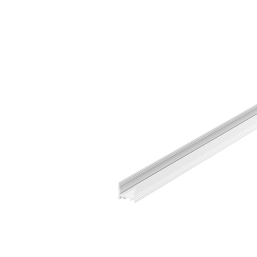 SLV GRAZIA 20 LED Aufbauprofil, standard, gerillt, 3m, weiss