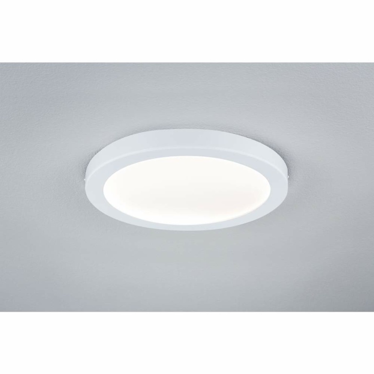 Paulmann Deckenleuchte Abia LED Panel rund 22W Weiß