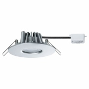 House Außeneinbauleuchte IP44 rund 95mm 3000K 4,4W 410lm 230V Silber Metall/Acryl