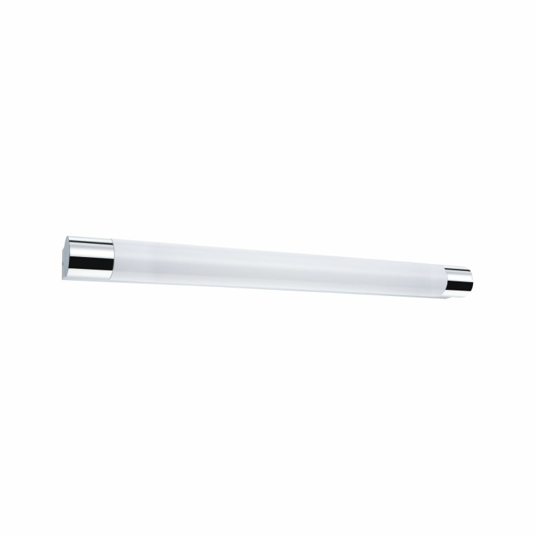 Paulmann LED Spiegelleuchte Orgon Chrom mit Steckdose 70cm IP44 3000K 10,5W 835lm 230V