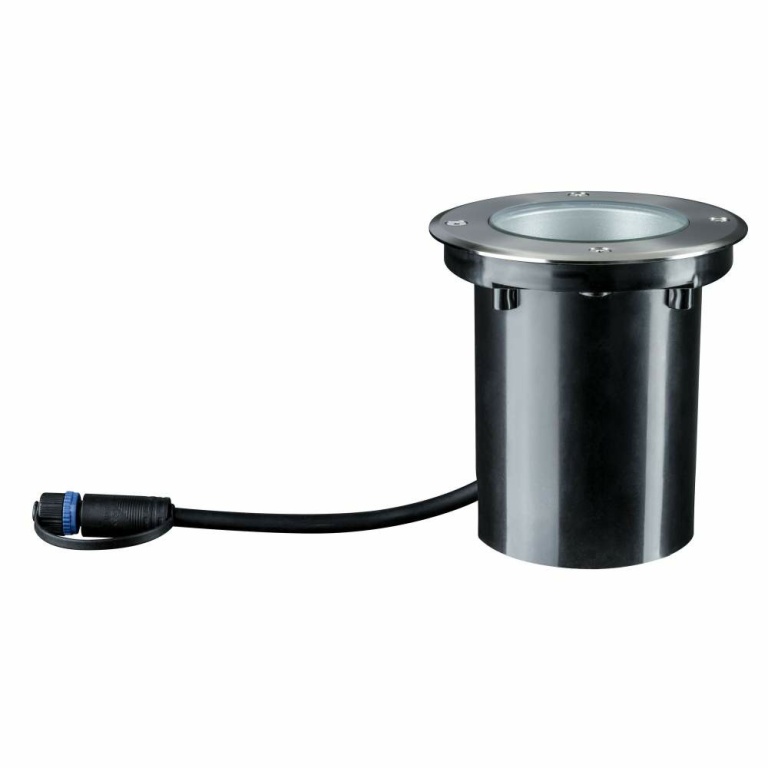 Paulmann Plug & Shine LED Bodeneinbauleuchte rund IP67 3000K 6W schwenkbar Einzelspot