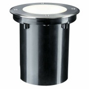 Plug & Shine LED Bodeneinbauleuchte rund IP67 3000K 6W schwenkbar Einzelspot